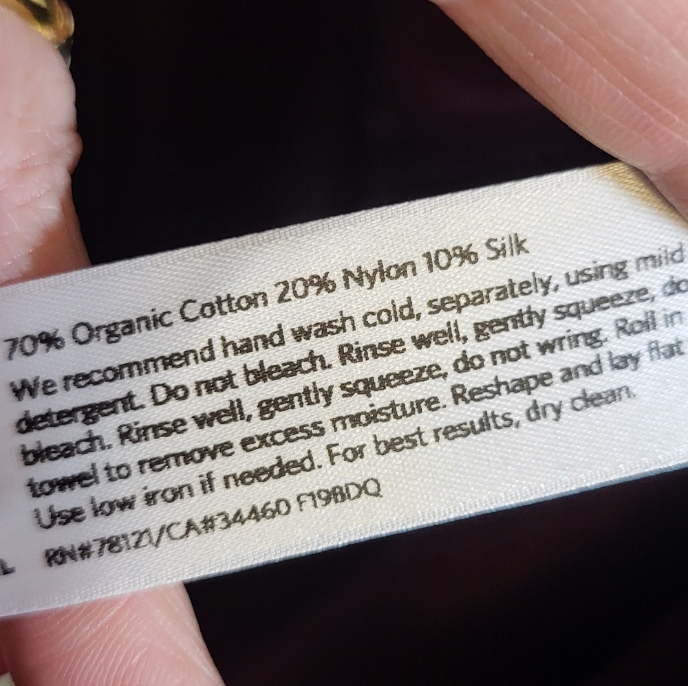 Eileen Fisher Long Cotton Silk Long Sleeve Cardigan, XL NEW w/o TAG - Picture 5 of 5